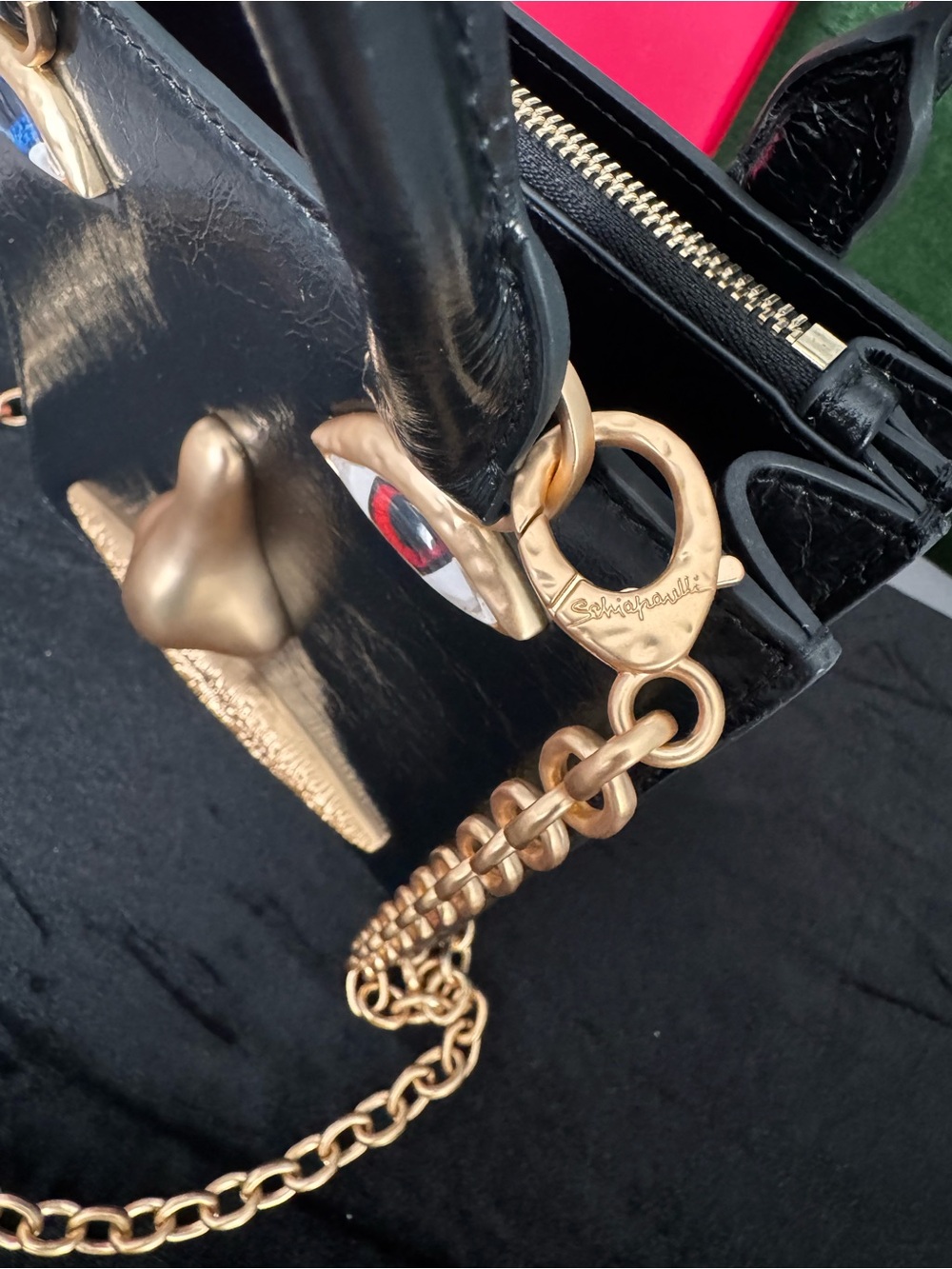 Schiaparelli inspired anatomy face Handbag - Picture 5 of 16